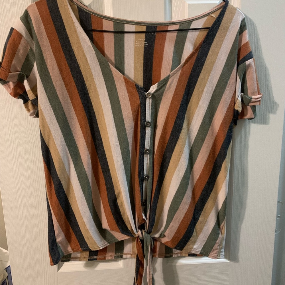 American Eagle striped shirt
